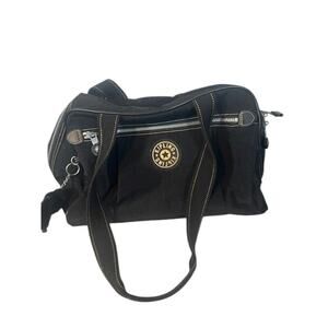 Kipling Women’s Black Medium Weekender Travel Gym Duffle Bag